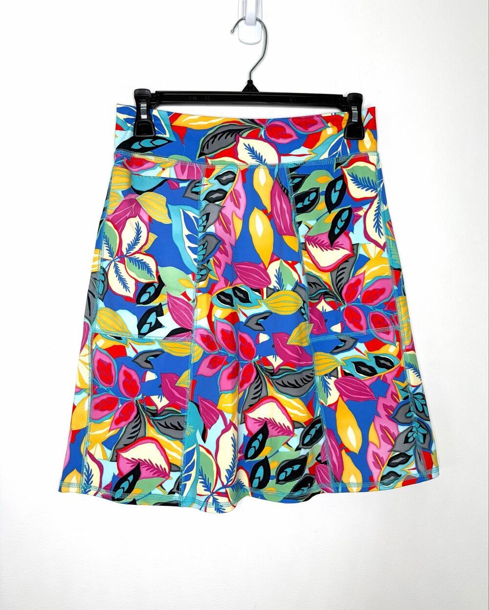 BANDI Activewear Skirt Sz S Freestyle Length Tropicana UPF 50 Golf Pickleball